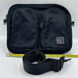 IKWIP Black Crossbody Bag